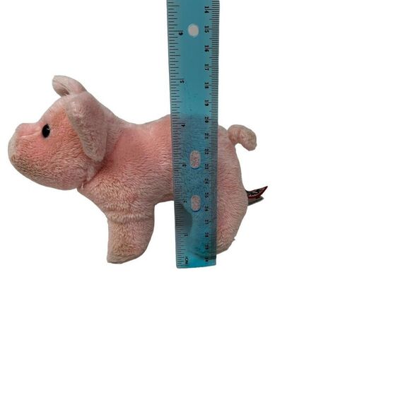 BUTTONS Plush PINK PIG Stuffed Animal Douglas Cuddle Toys 1521 Corkscrew Tail - Picture 5 of 11